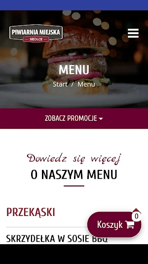 Piwiarnia Miejska Screenshot 1