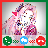 Girl Sakura Fake Call.