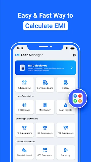 EMI Calculator - Loan Planner Screenshot 0