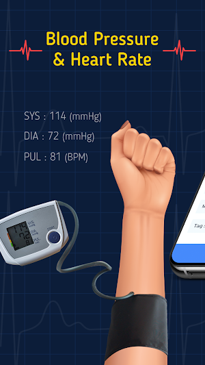 Blood Pressure Tracker App Screenshot 0