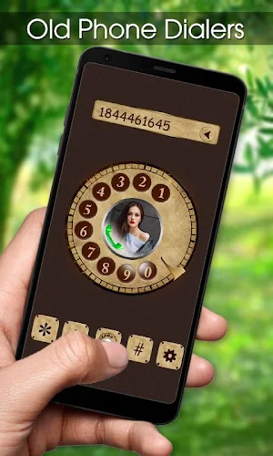 My Photo Old Phone Dialer Screenshot 0