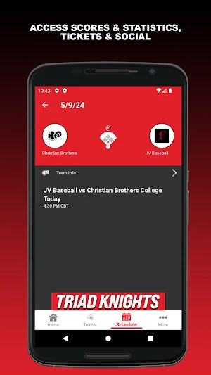 Triad Knight Athletics Screenshot 2