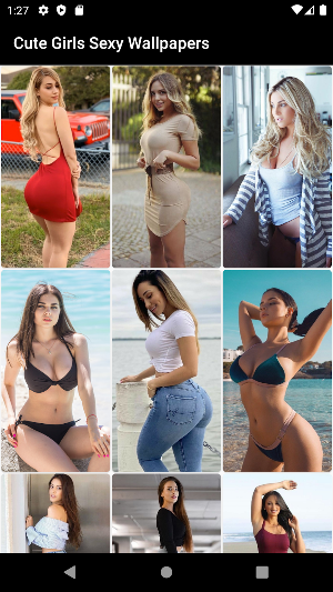 Cute Girls Sexy Wallpaper HD Screenshot 0