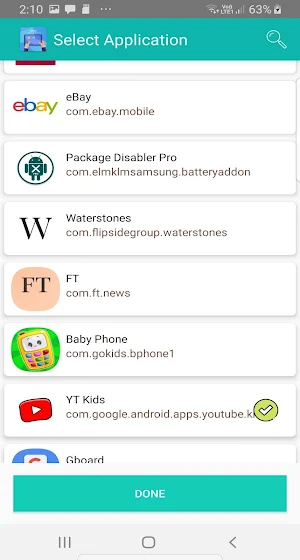 Kids Dashboard (Parental control KIDS MODE APP) Screenshot 1