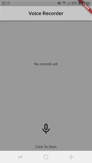 voice recorder Screenshot 2