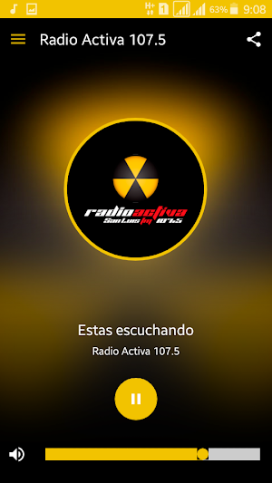 Radio Activa 107.5 Screenshot 1