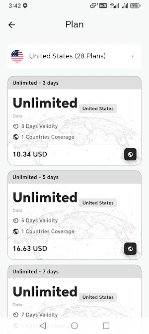 Esimtell Screenshot 2