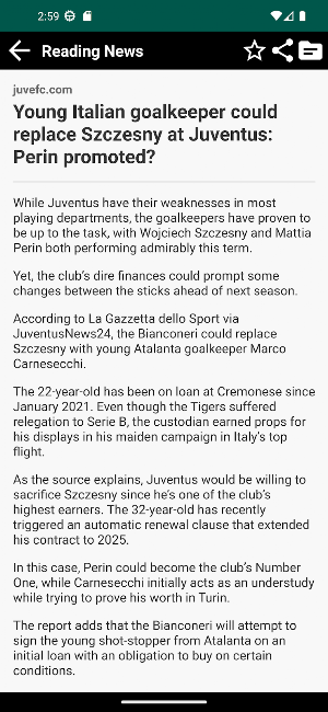 Juventus Latest News 24/7 Screenshot 1