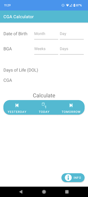 CGA Calculator Screenshot 0