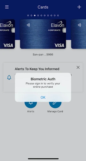 Elavon Biometric Authenticatio Screenshot 3