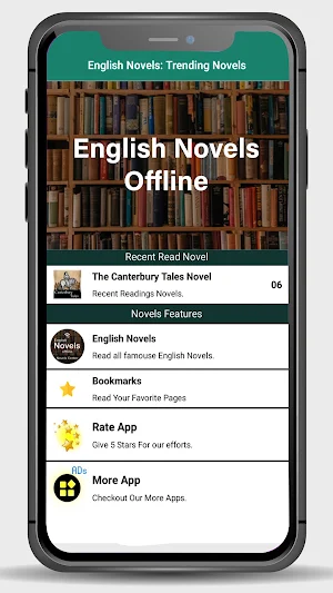 English Novels Offline: Screenshot 1