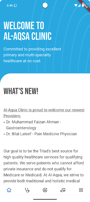 Al-Aqsa Clinic Screenshot 0