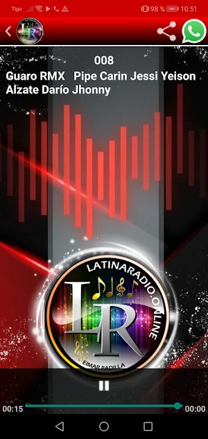 Latina Radio Screenshot 2