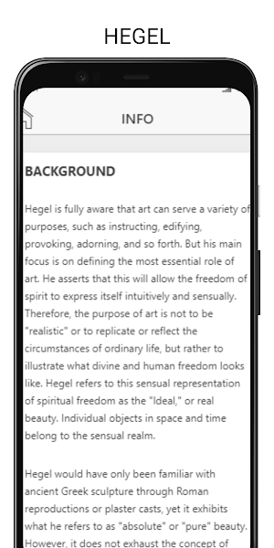 HEGEL'S FINE ART Screenshot 1
