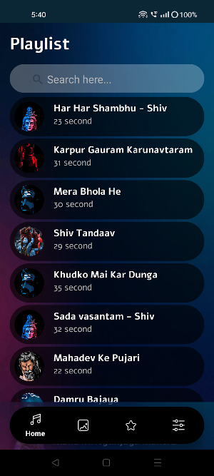 Mahadev Ringtone Screenshot 1