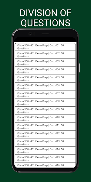 CCNP ENCOR 350-401 Prep 2024 Screenshot 1