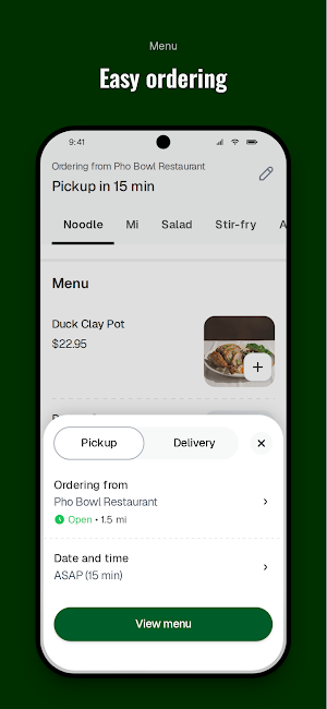 Pho Bowl Restaurant Screenshot 2