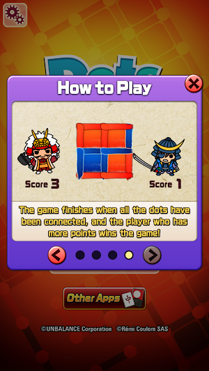 Dots and Boxes Battle game Screenshot 1