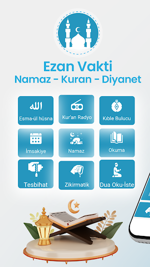 Ezan Vakti: Namaz, Kuran Screenshot 0