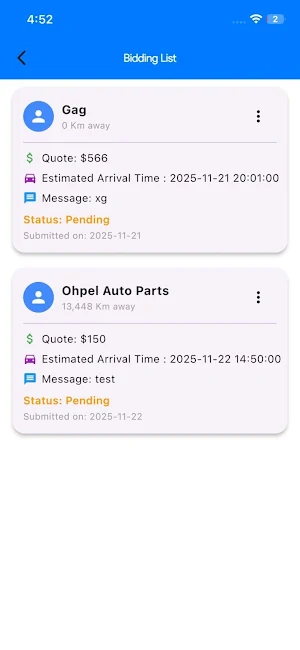 Mechanic Connect Screenshot 2