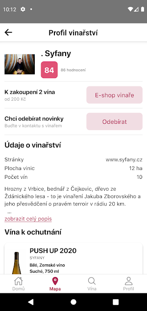 Vinaři Vrbice Screenshot 3