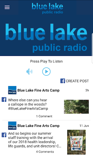 Blue Lake Public Radio Screenshot 0