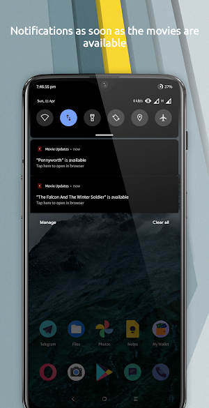 Movie Updates Screenshot 1