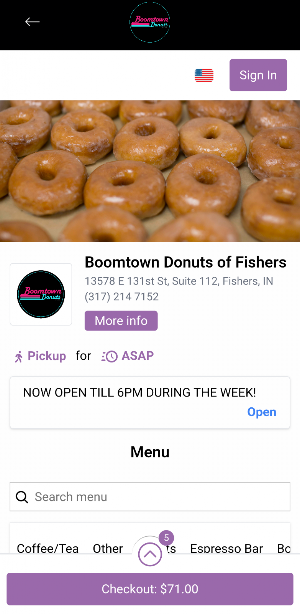BoomTown Donuts Screenshot 0
