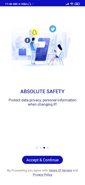WB VPN Service Screenshot 1