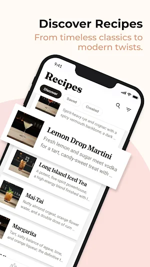 Bevete: Cocktail Recipes Screenshot 0