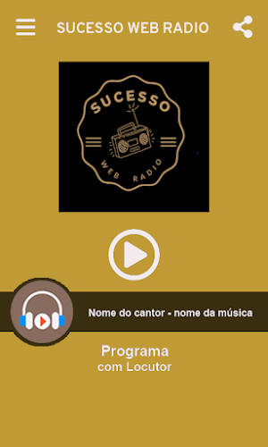 SUCESSO WEB RADIO Screenshot 1