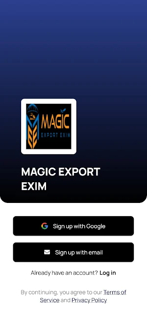 MAGIC EXPORT EXIM Screenshot 2