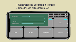 Percusión App - Octapad de batería y loops Screenshot 2
