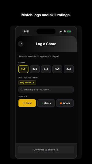 Voleo: Pickup Volleyball Screenshot 0