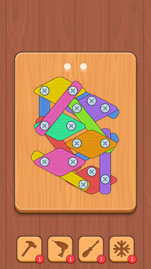 Bolt & Screw: Nutty Wooden Screenshot 1