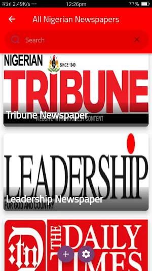 All Nigerian Newspapers Screenshot 3
