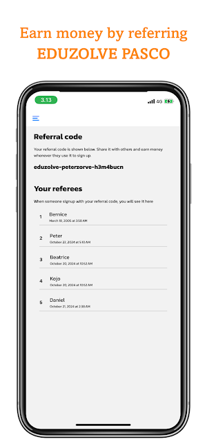 EduZolve Referral Screenshot 1