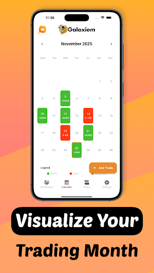 Trading Journal - Galaxiem Screenshot 3