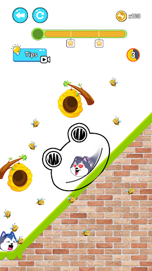 Save the Dog: Draw Puzzle Screenshot 1