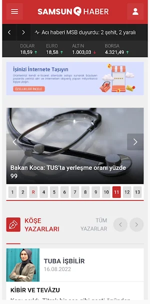 Samsun E Haber Screenshot 0