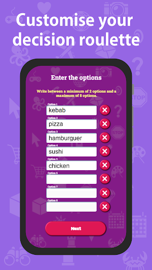 Spin The Wheel Random Decision Screenshot 2