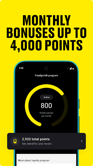 Free Spirit Rewards Debit Card Screenshot 3