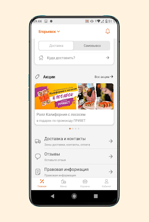 Оранжевый Экспресс - delivery Screenshot 1