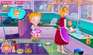 Baby Hazel Cleaning Time Screenshot 3