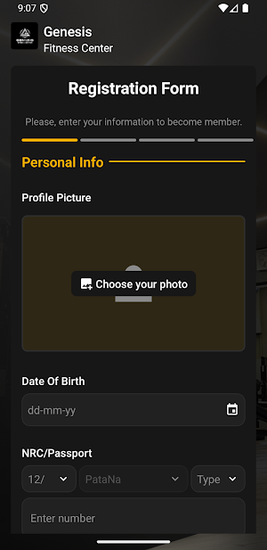 Genesis Fitness Screenshot 1