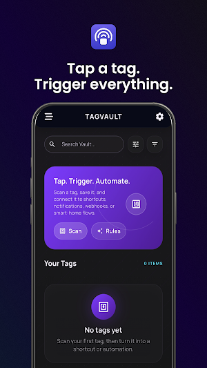TagVault: NFC Tag Automation Screenshot 0