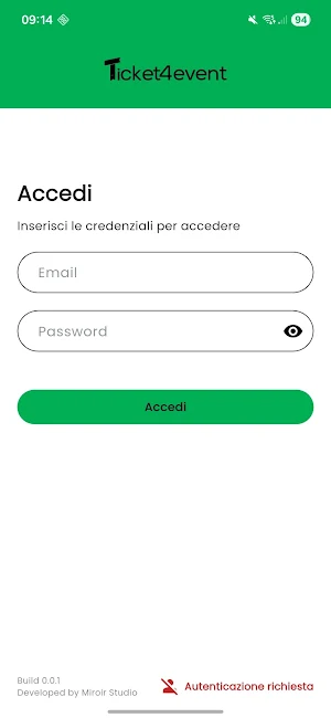 Ticket4event Screenshot 0