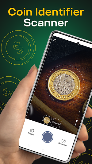 Coin Identifier Scanner App Screenshot 0