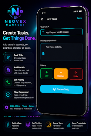 Neovex: Smart Offline Manager Screenshot 2