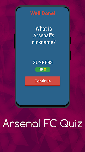 Arsenal FC Quiz Screenshot 1
